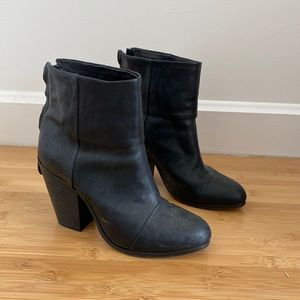 Rag & Bone classic Newbury Bootie Black 37.5